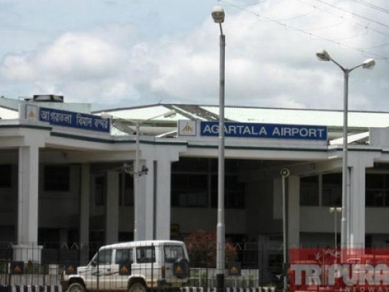 Agartala Airport is the 2nd North Eastern busiest Airport 